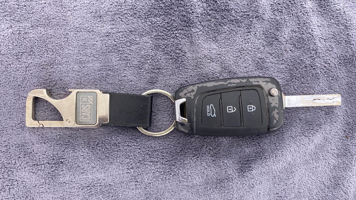 2018 Hyundai Verna 1.6 SX VTVT, Petrol, Manual, 77,903 km, Key Close Up