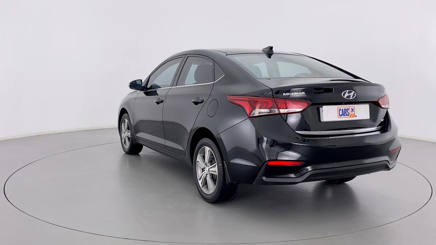 2018 Hyundai Verna 1.6 SX VTVT, Petrol, Manual, 77,903 km, Left Back Diagonal