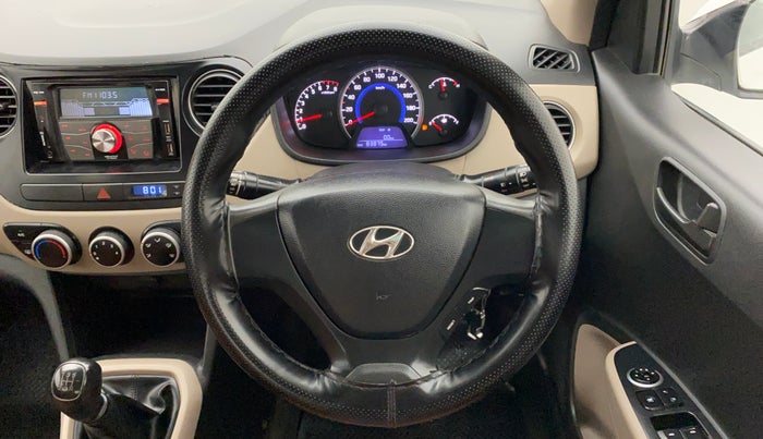 2014 Hyundai Grand i10 MAGNA 1.2 VTVT, Petrol, Manual, 83,937 km, Steering Wheel Close Up