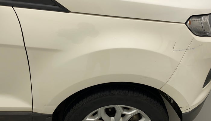 2015 Ford Ecosport TITANIUM 1.0L ECOBOOST (OPT), Petrol, Manual, 59,822 km, Right fender - Slightly dented
