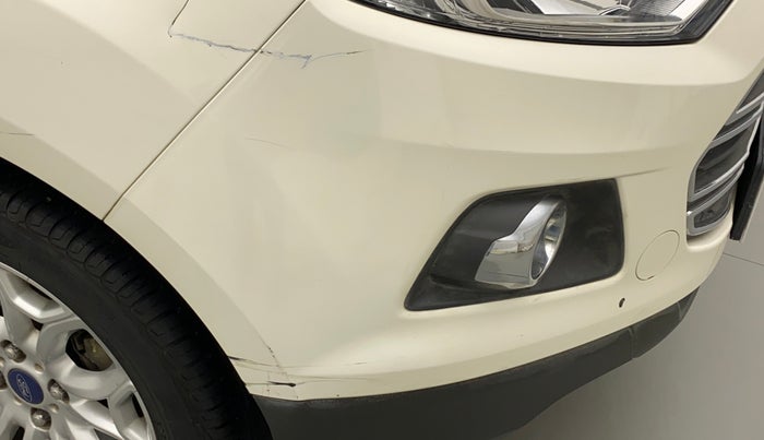 2015 Ford Ecosport TITANIUM 1.0L ECOBOOST (OPT), Petrol, Manual, 59,822 km, Front bumper - Minor scratches