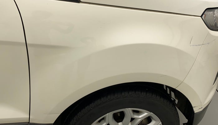 2015 Ford Ecosport TITANIUM 1.0L ECOBOOST (OPT), Petrol, Manual, 59,822 km, Right fender - Minor scratches