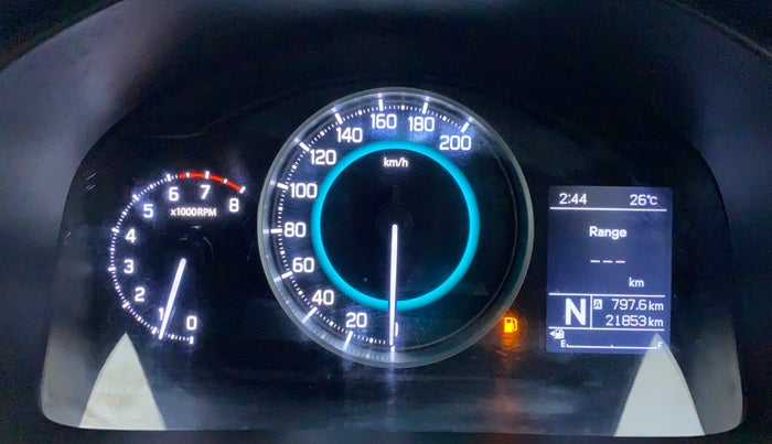 2017 Maruti IGNIS DELTA 1.2 K12 AMT, Petrol, Automatic, 22,182 km, Odometer Image