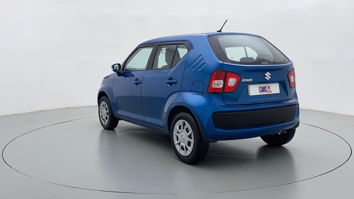 2017 Maruti IGNIS DELTA 1.2 K12 AMT, Petrol, Automatic, 22,182 km, Left Back Diagonal
