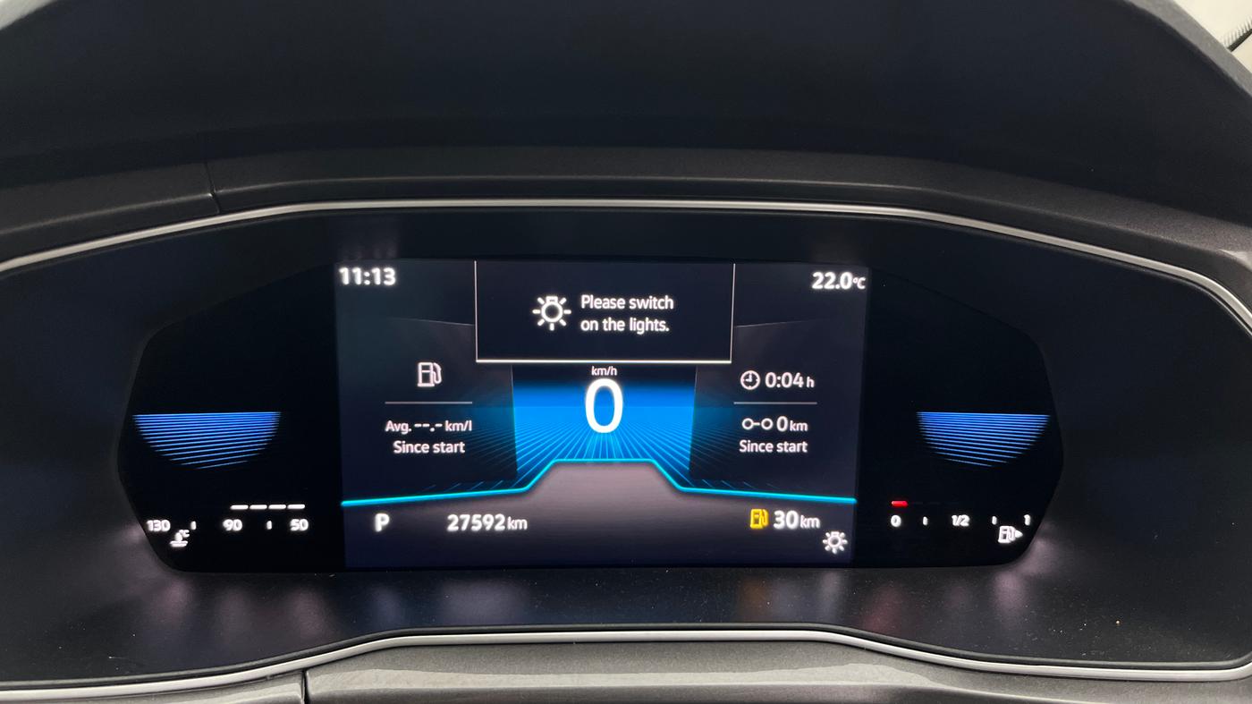 2022 Volkswagen TAIGUN TOPLINE 1.0 TSI AT, Petrol, Automatic, 27,592 km, Odometer Image