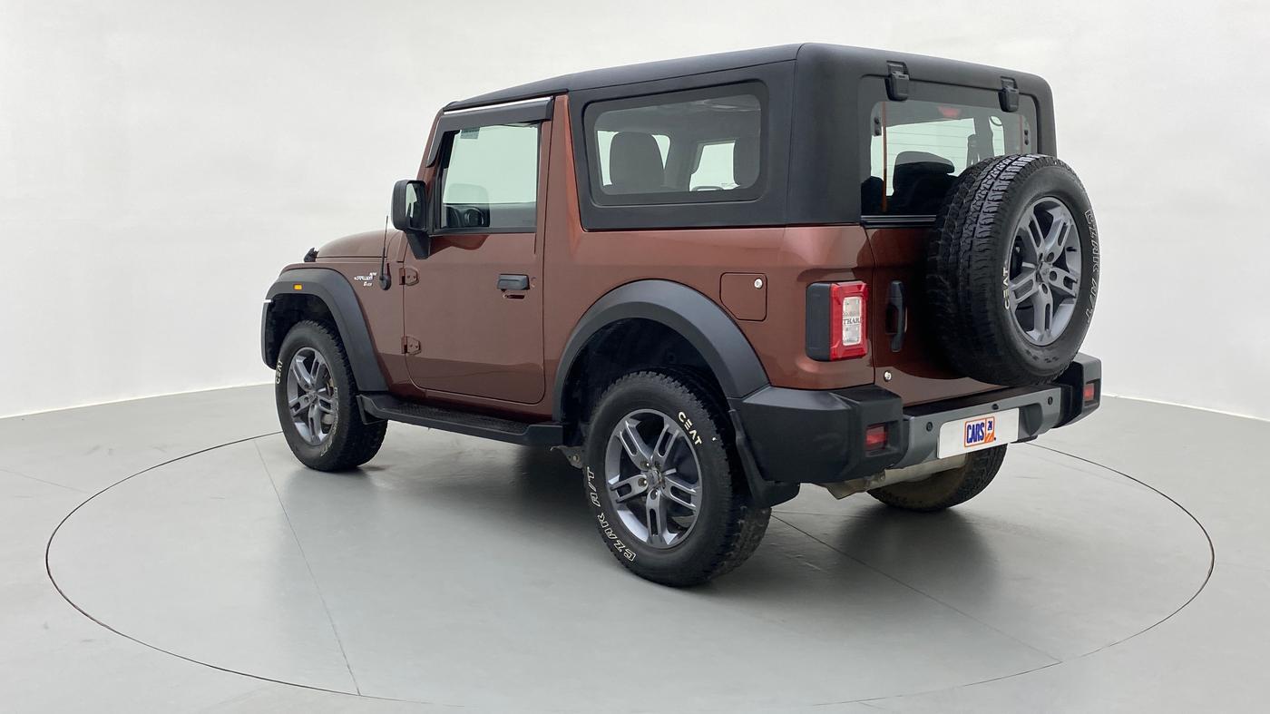 2021 Mahindra Thar LX HT PETROL 4WD MT, Petrol, Manual, 14,452 km, Left Back Diagonal