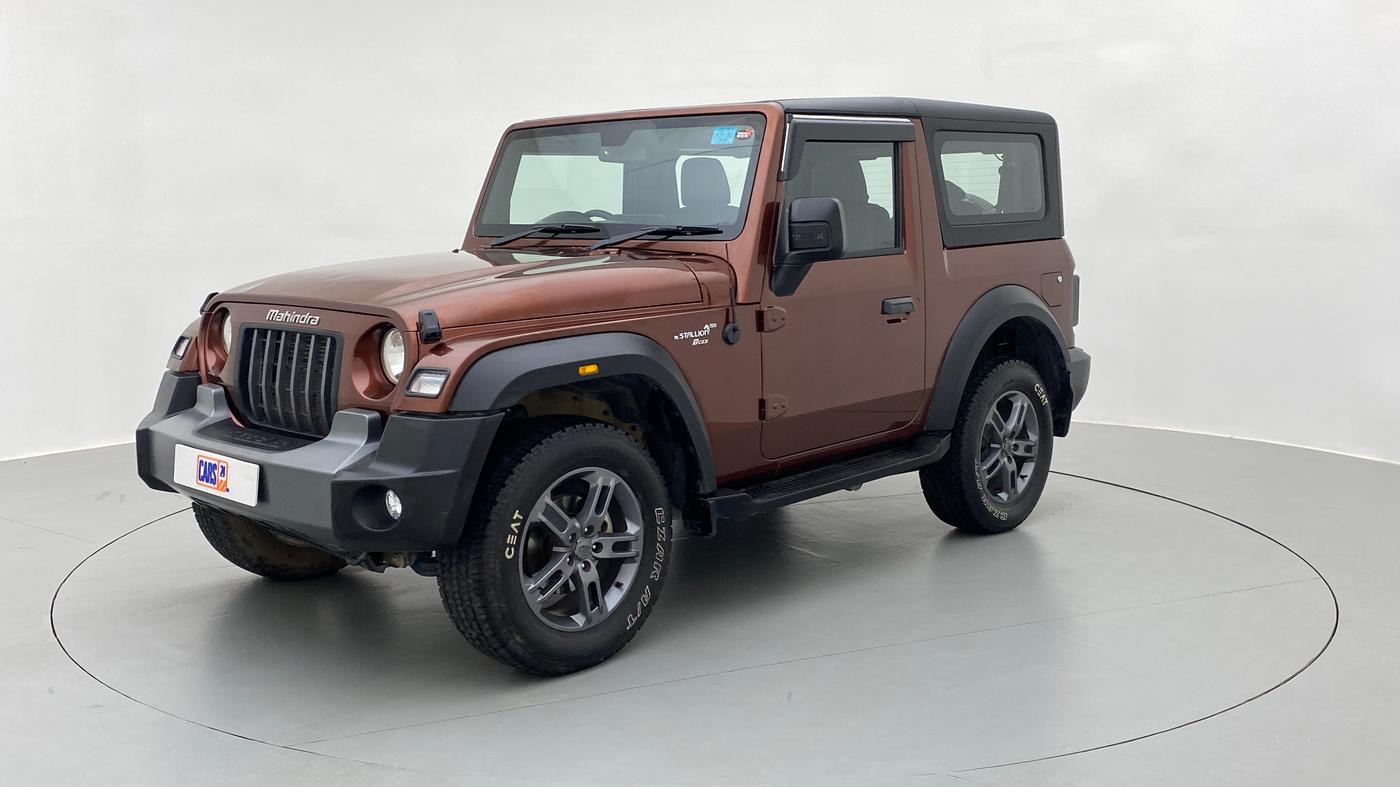 2021 Mahindra Thar LX HT PETROL 4WD MT, Petrol, Manual, 14,452 km, Left Front Diagonal