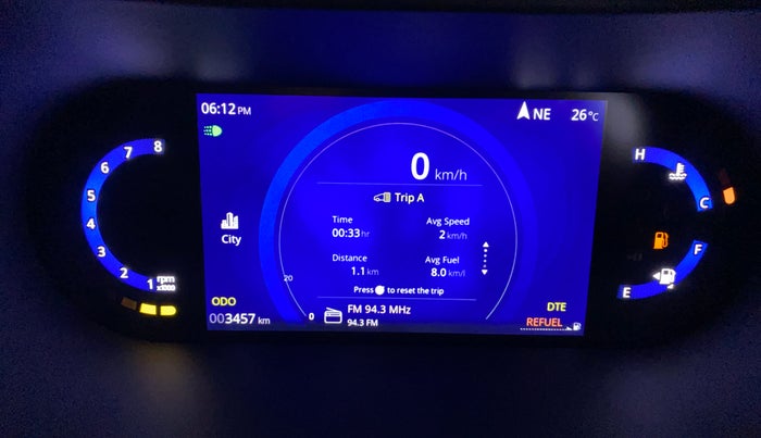 2024 Tata NEXON CREATIVE + 1.2 PETROL, Petrol, Manual, 3,456 km, Odometer Image