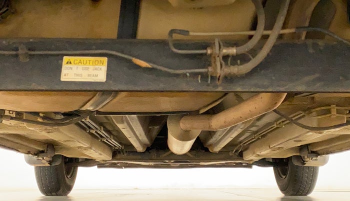 2011 Maruti Swift VXI, Petrol, Manual, 54,923 km, Rear Underbody