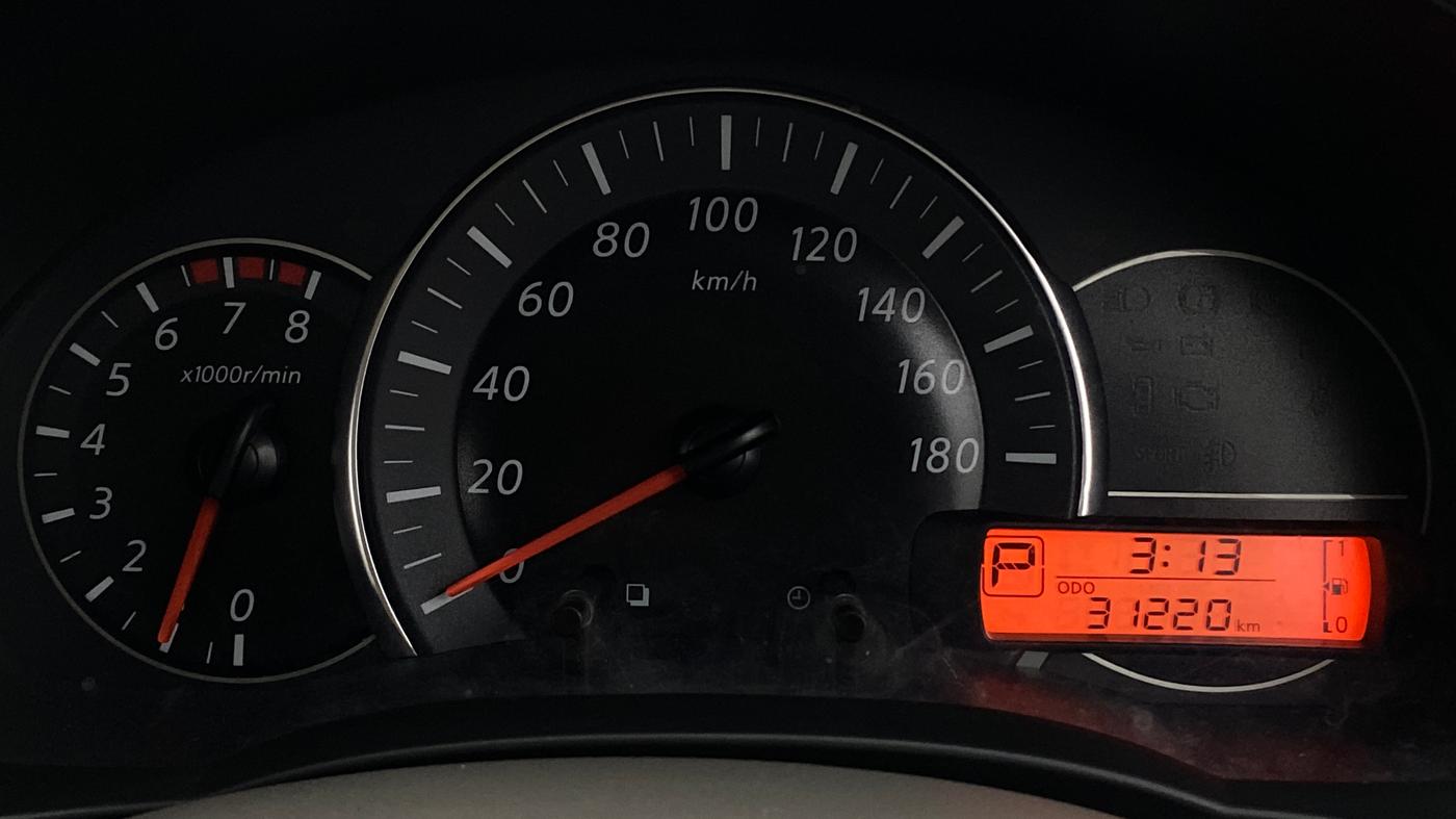 2015 Nissan Micra XV CVT, Petrol, Automatic, 31,216 km, Odometer Image
