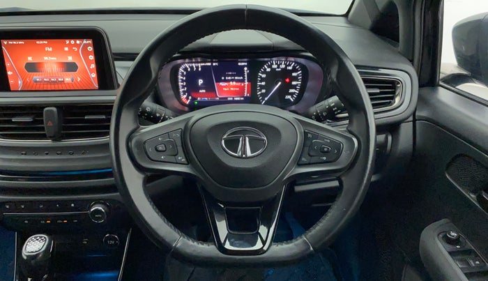 2022 Tata ALTROZ XZ PLUS PETROL DARK EDITION, Petrol, Manual, 14,242 km, Steering Wheel Close Up