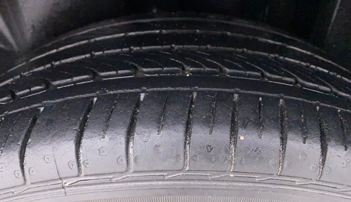 2019 Volkswagen Vento 1.2 TSI HIGHLINE PLUS AT, Petrol, Automatic, 18,336 km, Left Rear Tyre Tread