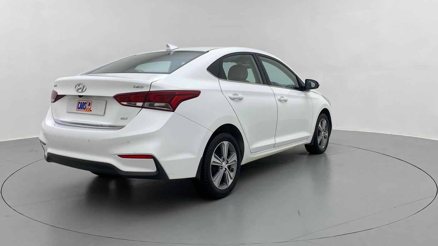 2018 Hyundai Verna 1.6 CRDI SX, Diesel, Manual, 56,082 km, Right Back Diagonal