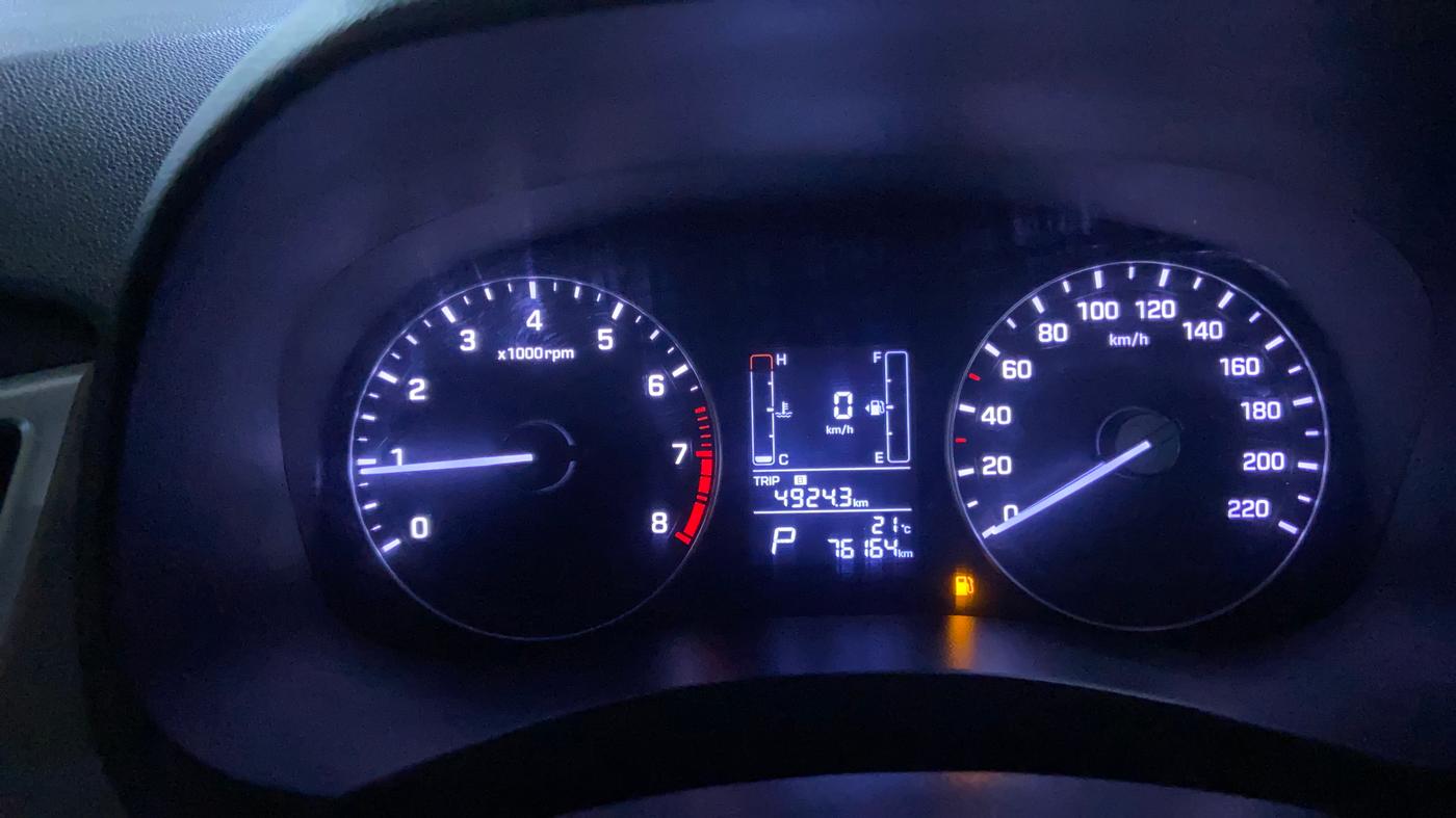 2019 Hyundai Creta SX AT 1.6 PETROL, Petrol, Automatic, 76,152 km, Odometer Image