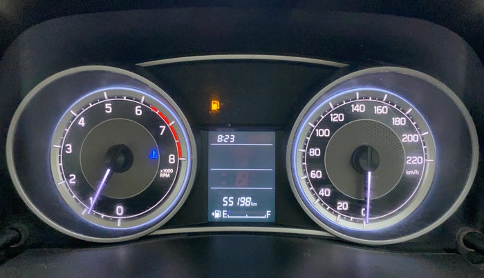 2017 Maruti Dzire VXI, Petrol, Manual, 55,255 km, Odometer Image