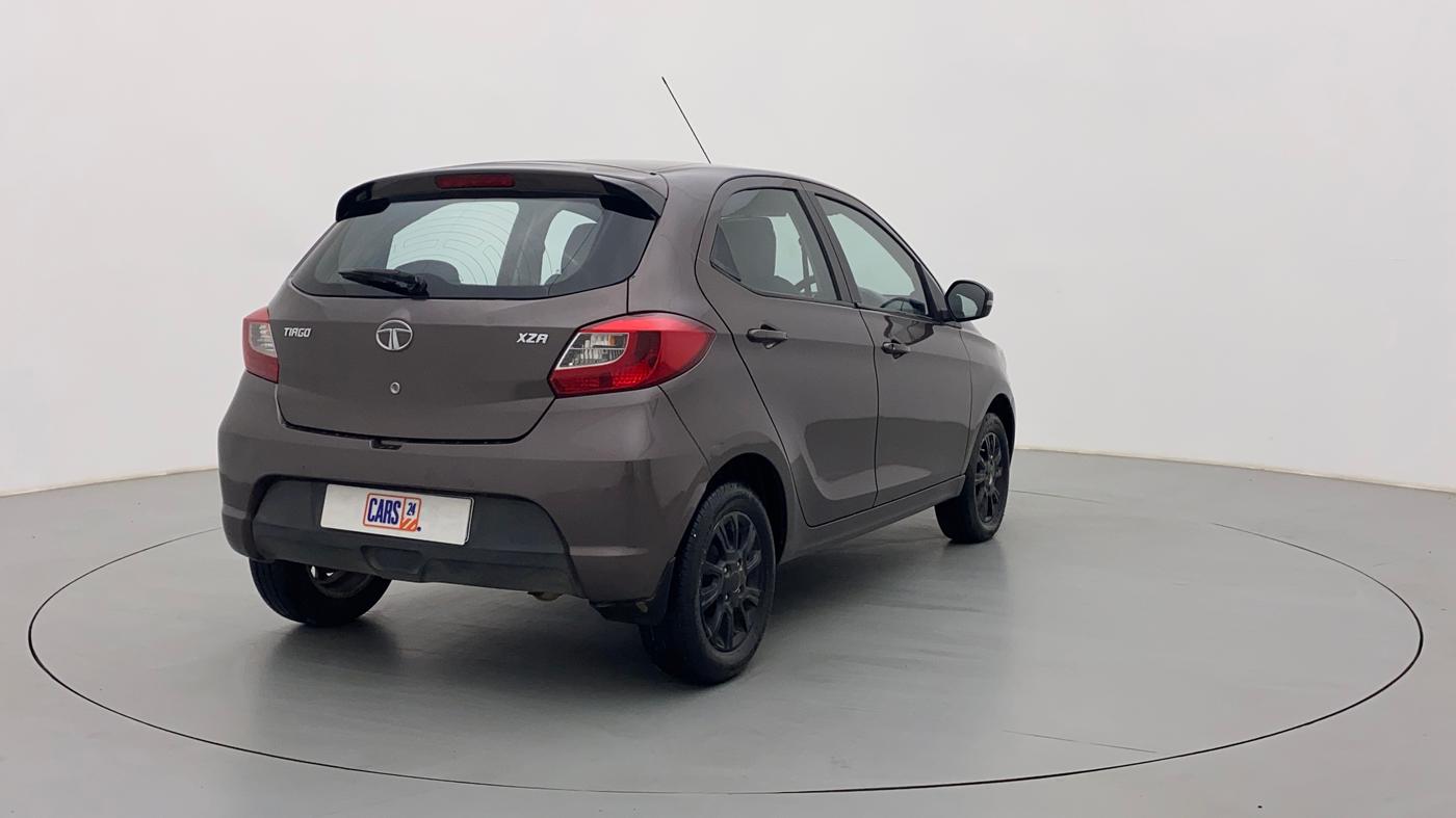 2017 Tata Tiago XZA 1.2 REVOTRON, Petrol, Automatic, 73,416 km, Right Back Diagonal