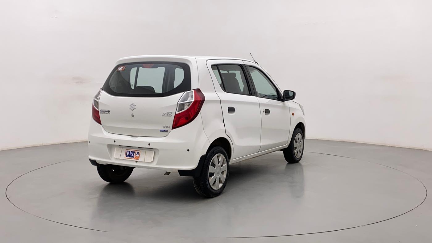 2017 Maruti Alto K10 VXI AMT, Petrol, Automatic, 27,055 km, Right Back Diagonal