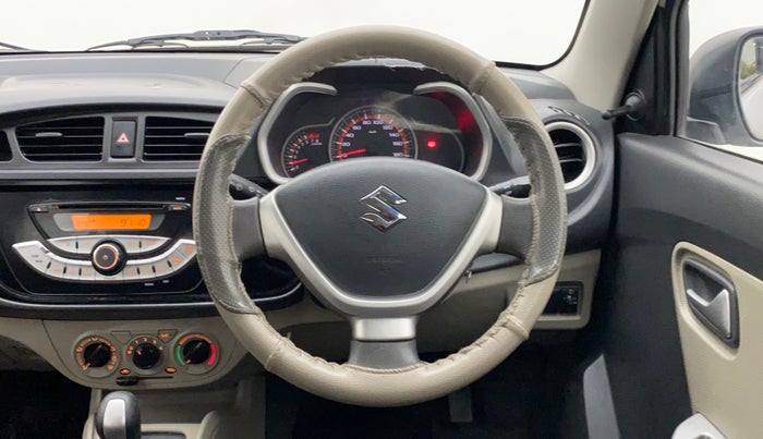 2017 Maruti Alto K10 VXI AMT, Petrol, Automatic, 27,055 km, Steering Wheel Close Up