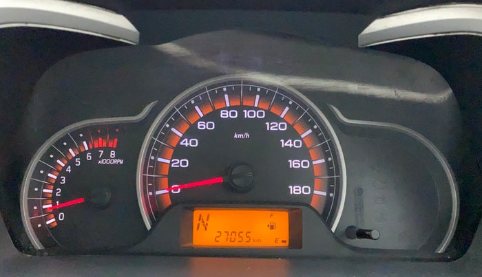 2017 Maruti Alto K10 VXI AMT, Petrol, Automatic, 27,055 km, Odometer Image