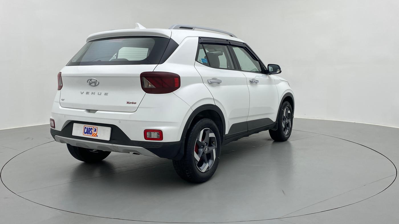 2019 Hyundai VENUE 1.0 TURBO GDI SX+ AT, Petrol, Automatic, 71,423 km, Right Back Diagonal