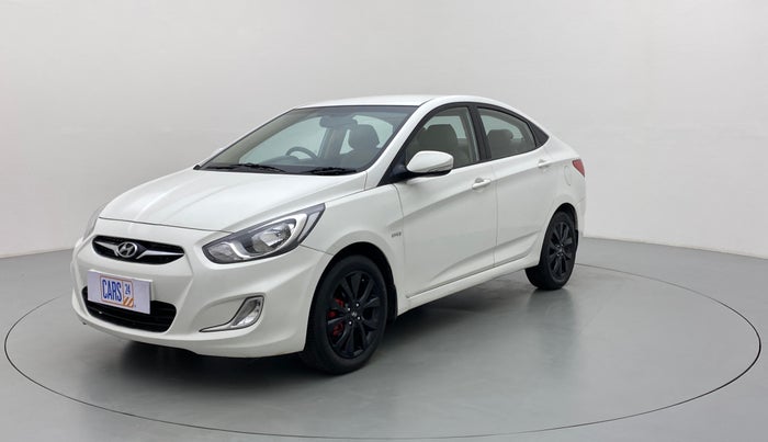 2014 Hyundai Verna FLUIDIC 1.6 VTVT SX AT, Petrol, Automatic, 32,528 km, Left Front Diagonal