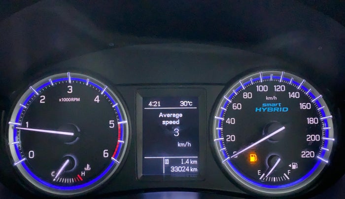 2019 Maruti S Cross DELTA SHVS, Diesel, Manual, 33,180 km, Odometer Image