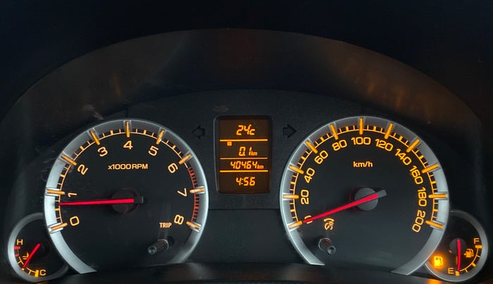 2014 Maruti Swift ZXI D, Petrol, Manual, 40,507 km, Odometer Image