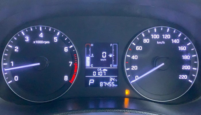 2016 Hyundai Creta 1.6 SX PLUS AUTO PETROL, Petrol, Automatic, 87,345 km, Odometer Image