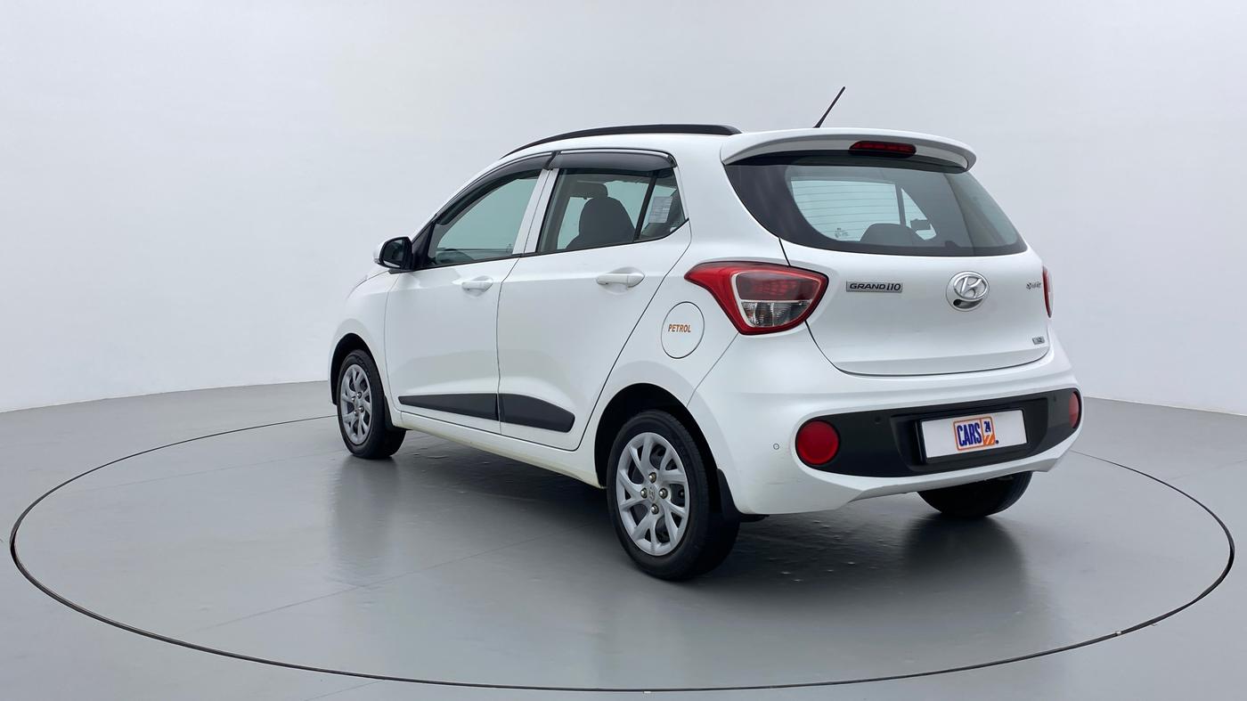2019 Hyundai Grand i10 SPORTZ 1.2 KAPPA VTVT, Petrol, Manual, 32,723 km, Left Back Diagonal
