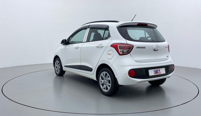 2019 Hyundai Grand i10 SPORTZ 1.2 KAPPA VTVT, Petrol, Manual, 32,723 km, Left Back Diagonal