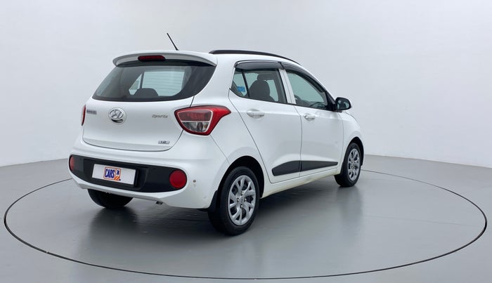 2019 Hyundai Grand i10 SPORTZ 1.2 KAPPA VTVT, Petrol, Manual, 32,723 km, Right Back Diagonal