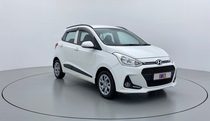 2019 Hyundai Grand i10 SPORTZ 1.2 KAPPA VTVT, Petrol, Manual, 32,723 km, Right Front Diagonal