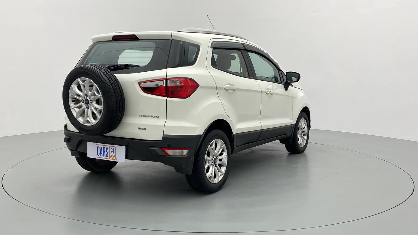2017 Ford Ecosport 1.5TITANIUM TDCI, Diesel, Manual, 66,982 km, Right Back Diagonal