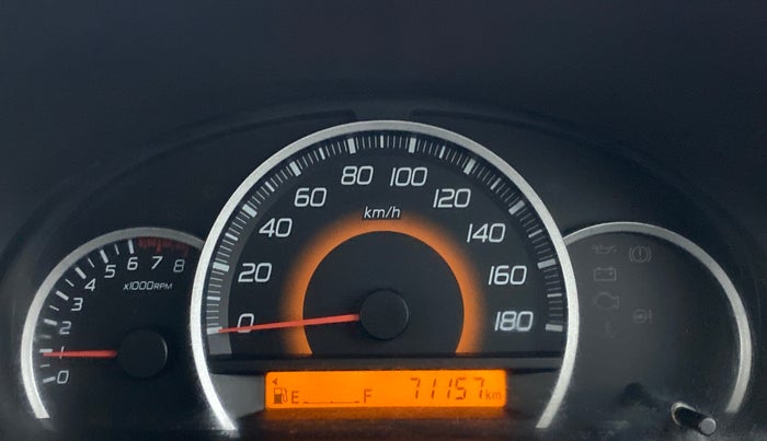 2016 Maruti Wagon R 1.0 VXI, Petrol, Manual, 71,242 km, Odometer Image