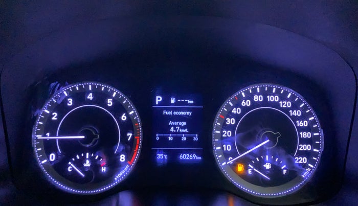 2019 Hyundai VENUE SX PLUS 1.0 TURBO DCT, Petrol, Automatic, 60,468 km, Odometer Image
