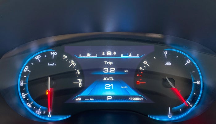 2020 MG HECTOR PLUS SHARP DCT, Petrol, Automatic, 18,504 km, Odometer Image