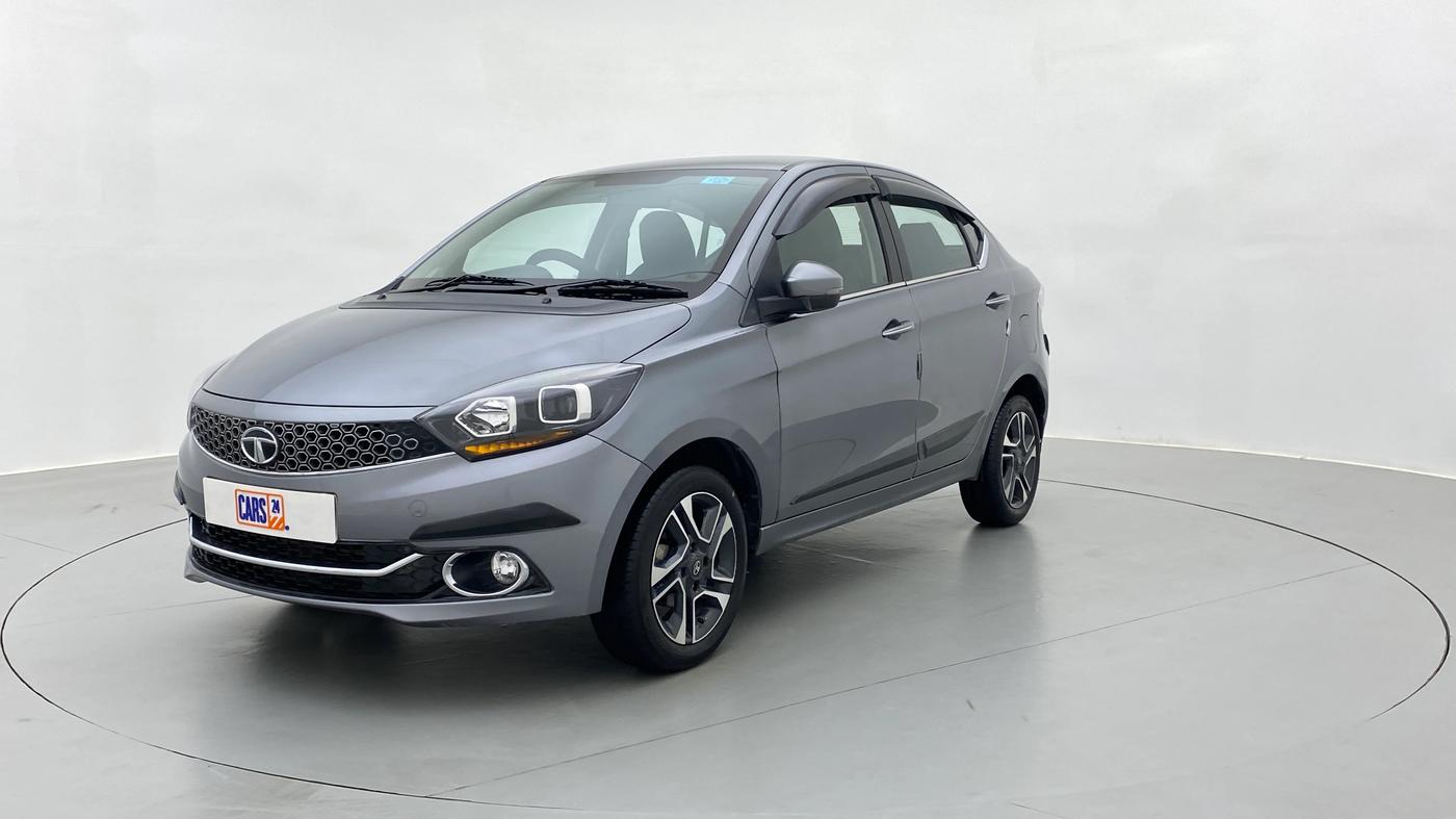 2019 Tata TIGOR 1.2 XZA+ RTN, Petrol, Automatic, 48,219 km, Left Front Diagonal