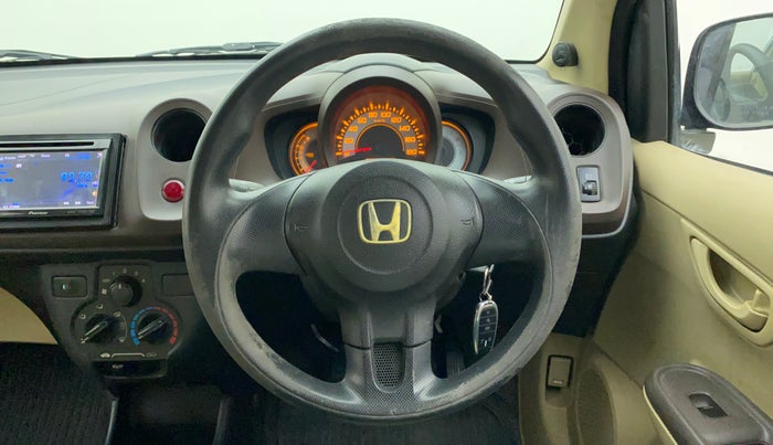 2012 Honda Brio E MT, Petrol, Manual, 83,642 km, Steering Wheel Close Up