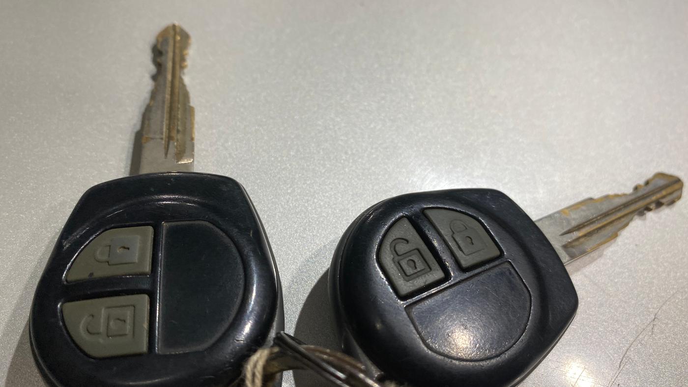 2017 Maruti Wagon R 1.0 VXI, Petrol, Manual, 41,392 km, Key Close Up