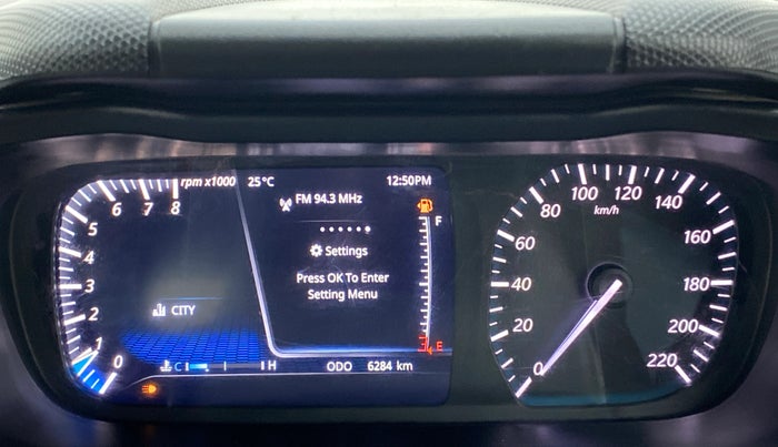 2021 Tata ALTROZ XZ 1.2, Petrol, Manual, 6,375 km, Odometer Image