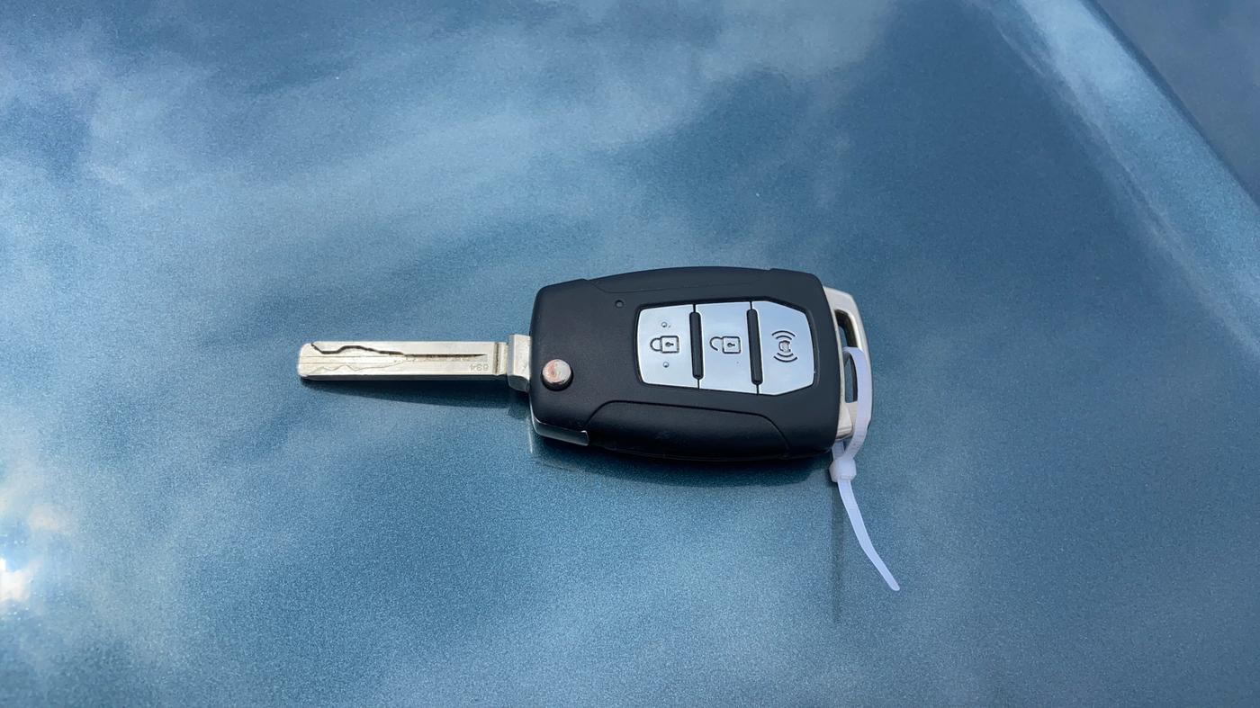 2020 Mahindra XUV300 W6 1.5 DIESEL AMT, Diesel, Automatic, 83,723 km, Key Close Up