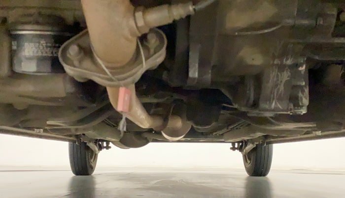 2018 Maruti Wagon R 1.0 LXI CNG, CNG, Manual, 51,974 km, Front Underbody