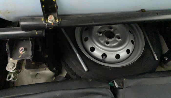 2018 Maruti Wagon R 1.0 LXI CNG, CNG, Manual, 51,974 km, Spare Tyre