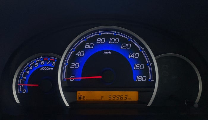 2018 Maruti Wagon R 1.0 VXI PLUS, Petrol, Manual, 60,009 km, Odometer Image