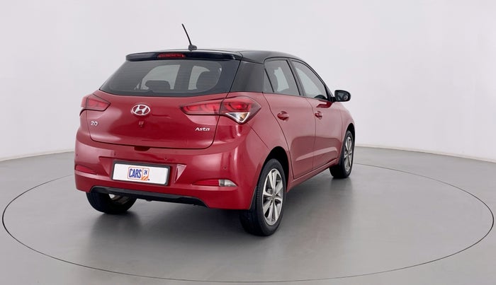2018 Hyundai Elite i20 ASTA 1.2 DUAL TONE, Petrol, Manual, 67,916 km, Right Back Diagonal