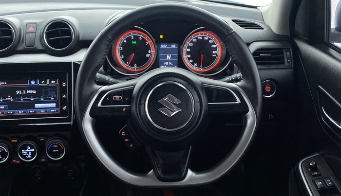 2019 Maruti Swift ZXI + AMT, Petrol, Automatic, 14,851 km, Steering Wheel Close Up
