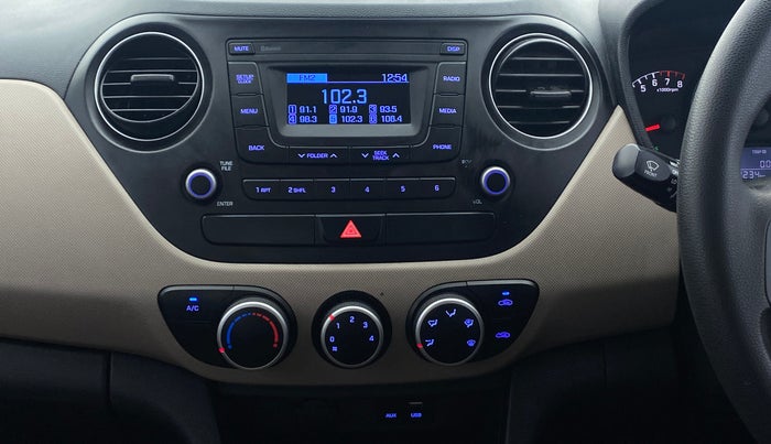 2017 Hyundai Xcent E PLUS, Petrol, Manual, 39,496 km, Air Conditioner