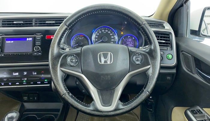 2014 Honda City VX CVT PETROL, Petrol, Automatic, 33,611 km, Steering Wheel Close Up