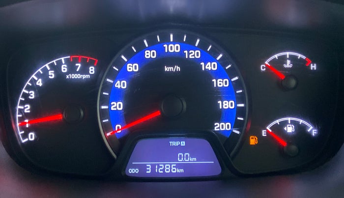 2014 Hyundai Xcent S 1.2, Petrol, Manual, 31,300 km, Odometer Image