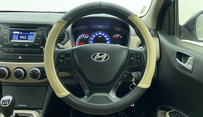 2014 Hyundai Xcent S 1.2, Petrol, Manual, 31,300 km, Steering Wheel Close Up